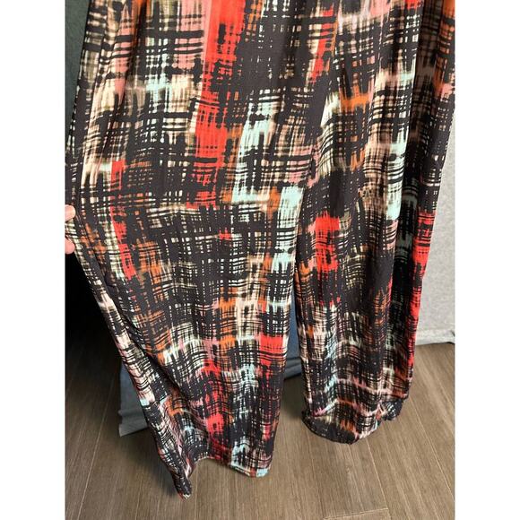 Elevenses Anthropologie‎ | XS | Abstract Wide Leg High Neck Jumpsuit retro mod - Picture 9 of 9